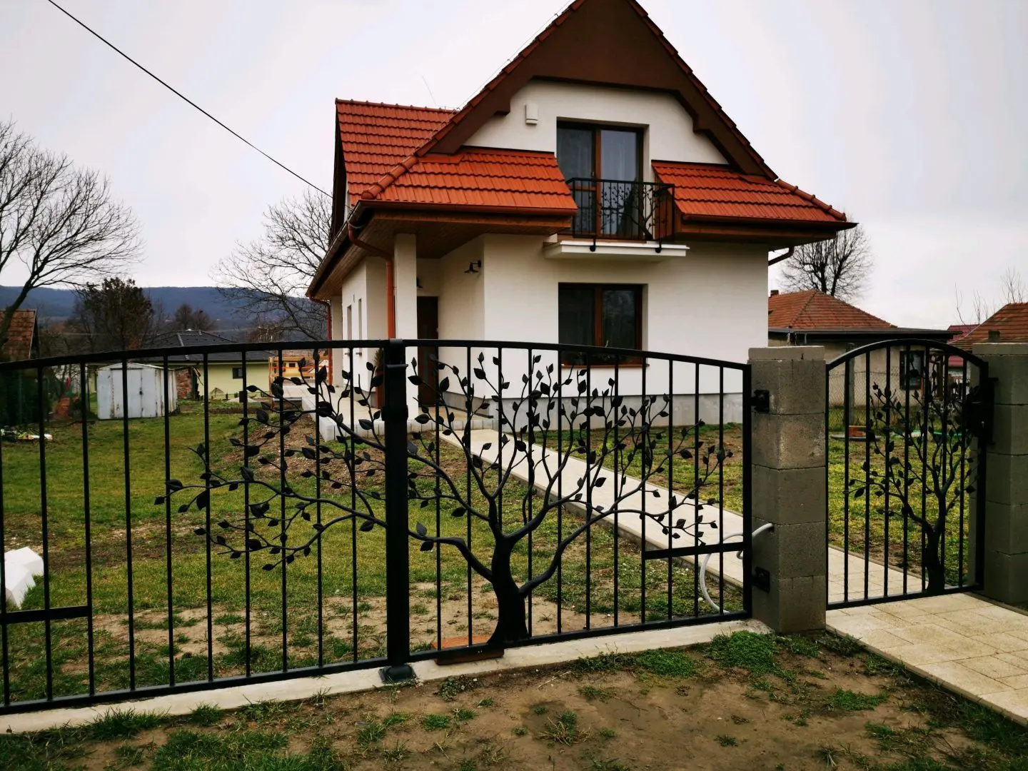Kovaná brána B103 – Fotka 1 z 1