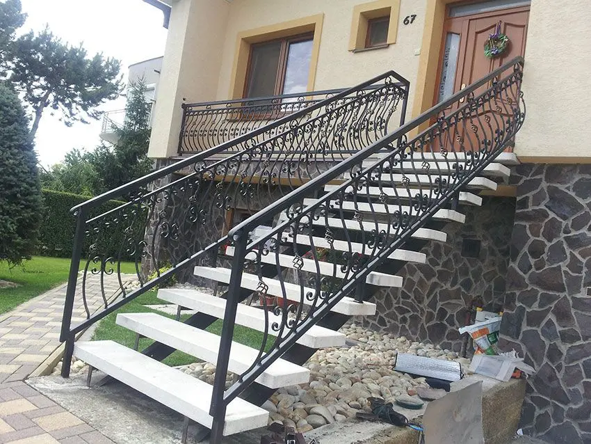 Forged railing Z15 – Photo 1 of 1